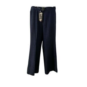 Lord Isaacs Vintage 70s Wide Leg Denim Trouser Jean Pants Junior 15/16 Deadstock